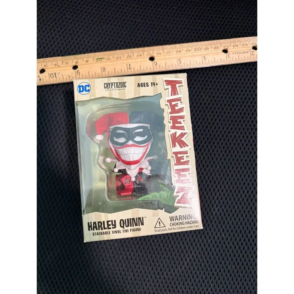 Cryptozoic DC comics Teekeez Harley Quinn stackable vinyl tiki fig